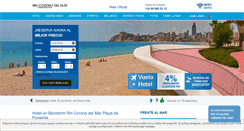 Desktop Screenshot of hotelrhcoronadelmar.com